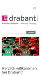 Mobile Screenshot of drabant.de