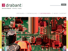 Tablet Screenshot of drabant.de